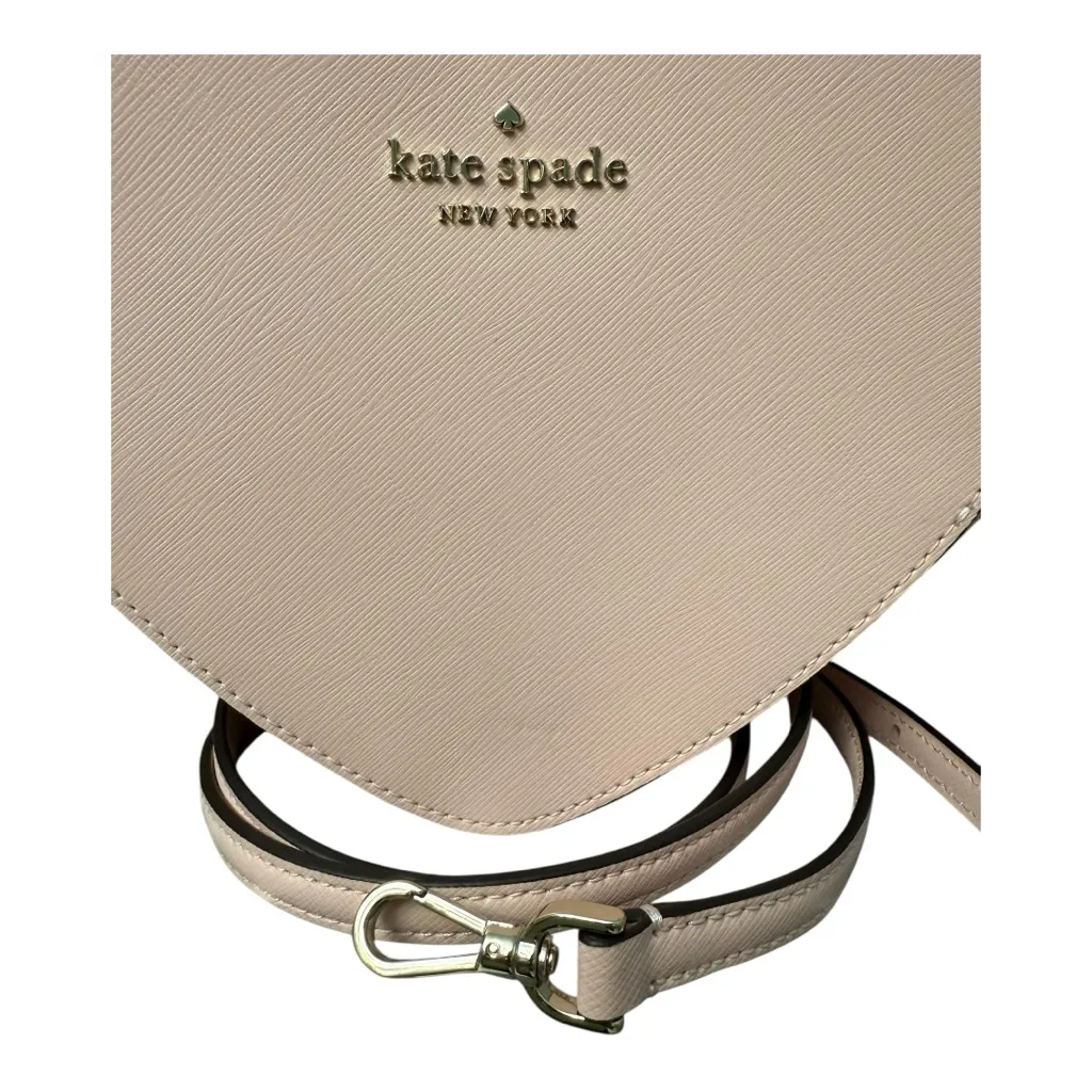 Kate Spade New York Love Shack Heart Crossbody Purse – Pink NWOT - Image 4