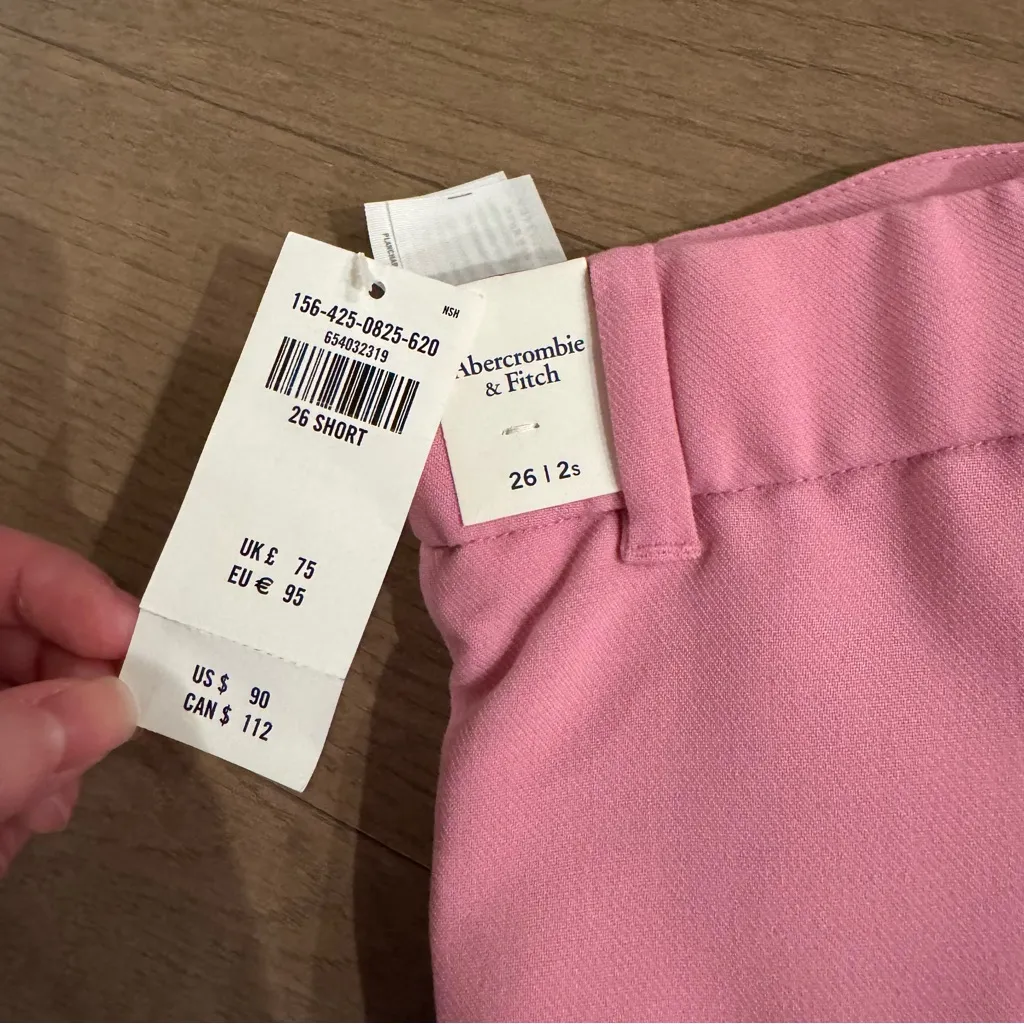 NWT Abercrombie Pink Corset and Trouser Set - Image 4