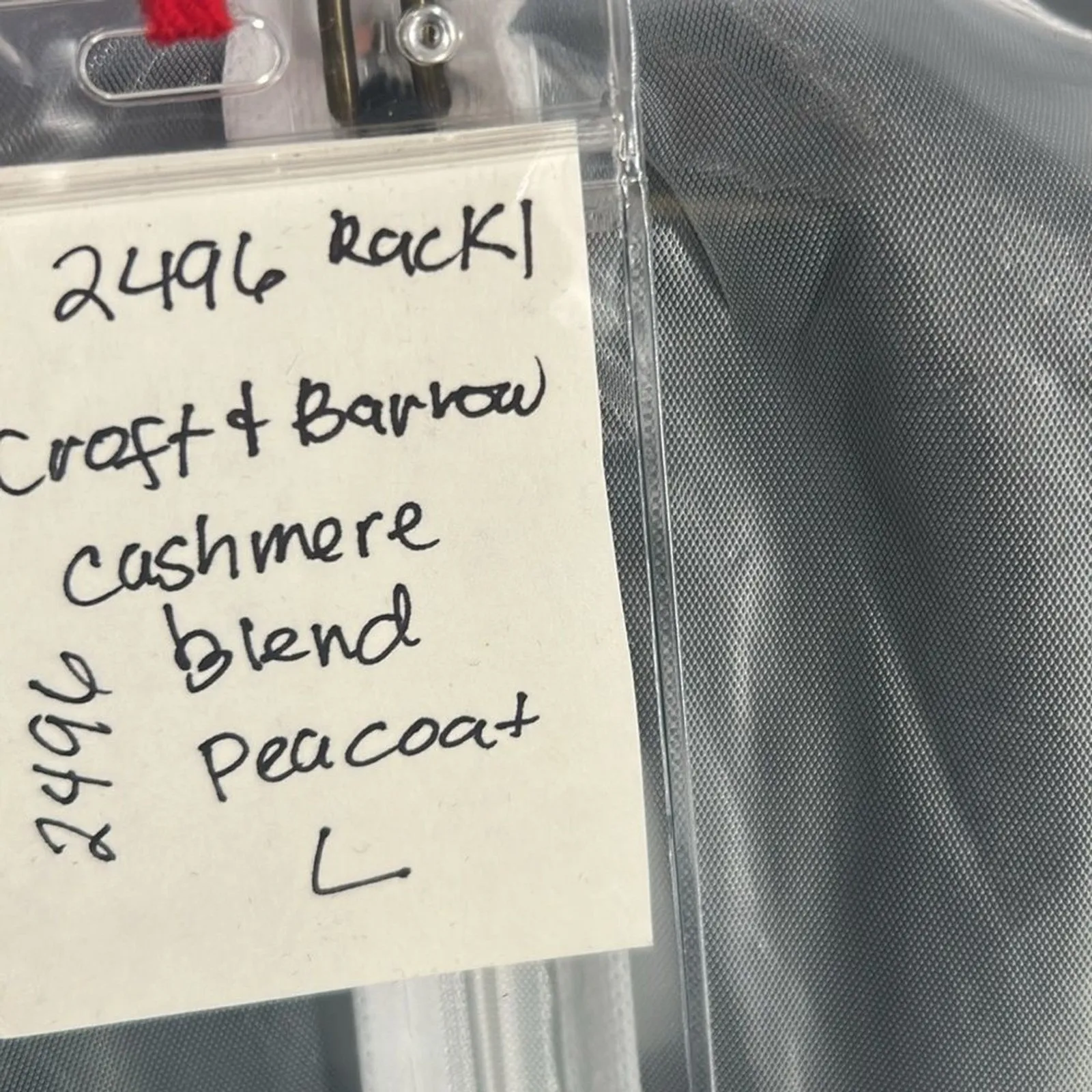 Croft & Barrow Peacoat Large Gray‎ - Image 12