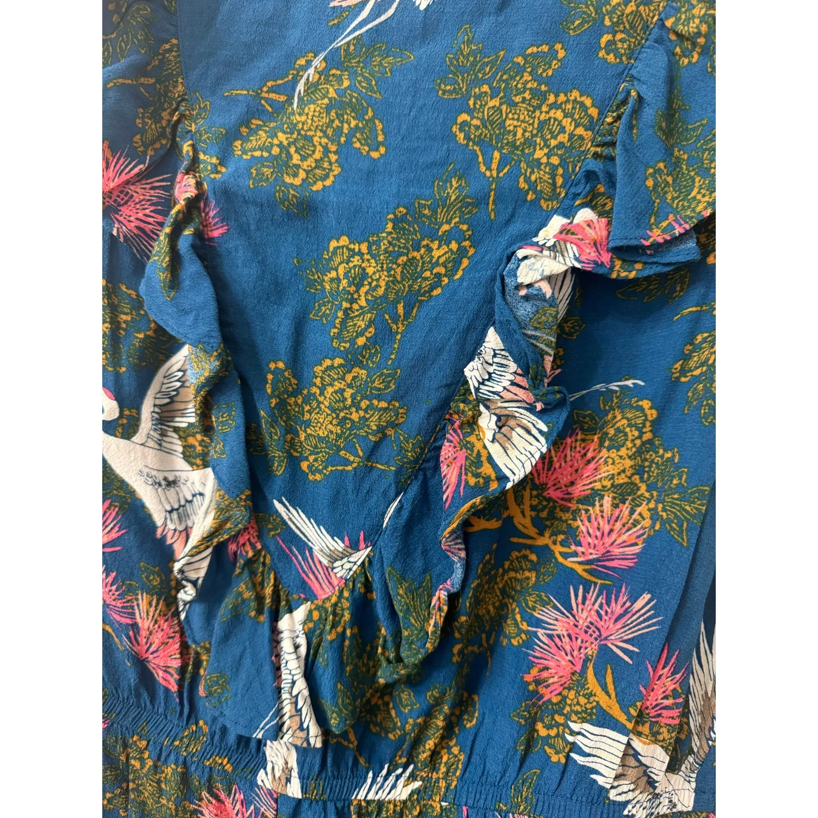 Boho Floral Romper Express Size‎ M - Image 5