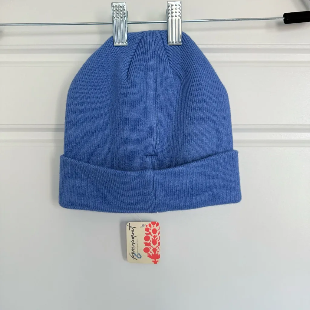 NWT Free People FP Movement Iconic Buti Beanie, Blue | One Size - Image 4