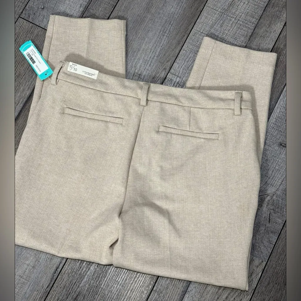 NEW! Liverpool Women's Kelsey Trouser Mid-Rise Yarn Dye Knit - Image 2