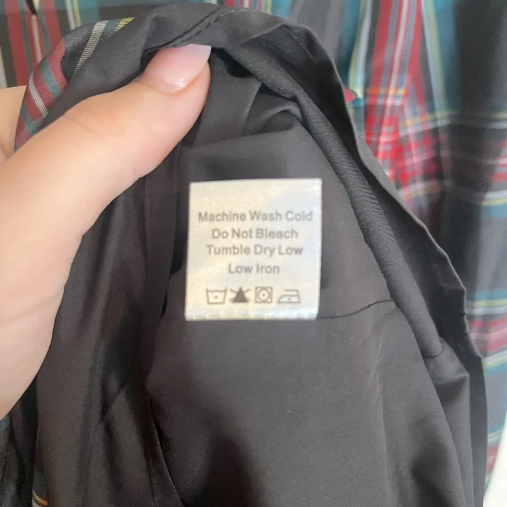 NWT Tuckernuck Highland Tartan Palmerston Dress Red - Image 12