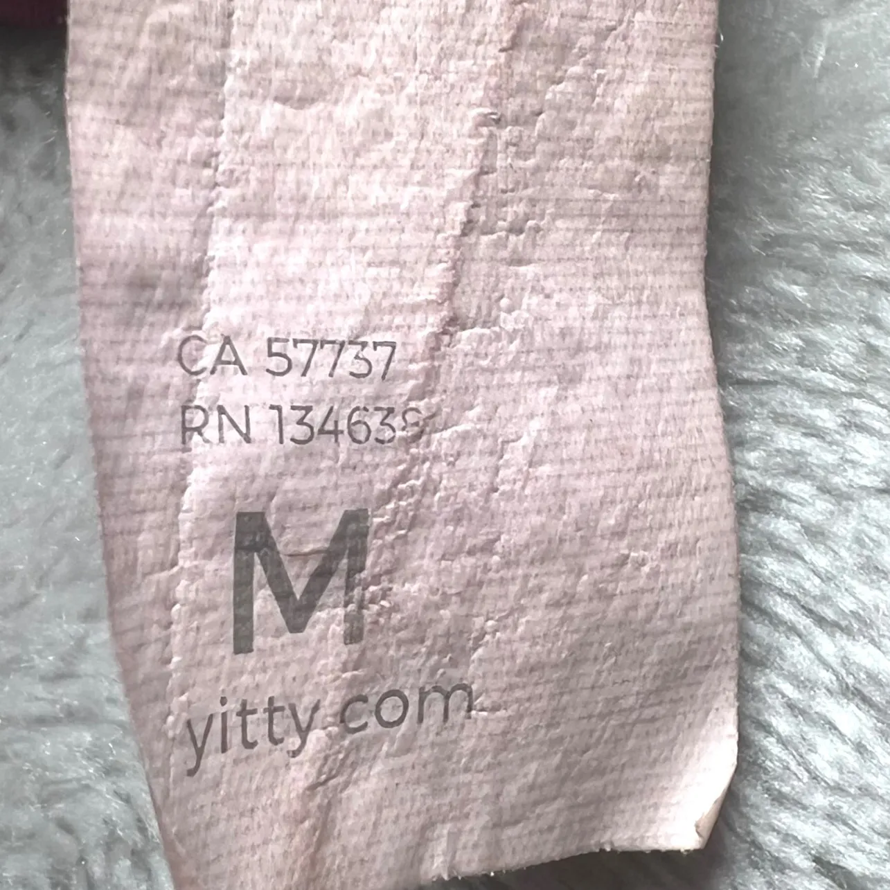 Yitty Ribbed Racerback Sports Bra Womens Medium Marioon Crop Top Athletic Gym - Image 5