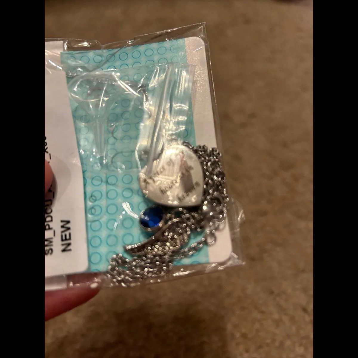 Necklace a pride of my heart is in heaven fashion jewlery Silver - Image 2