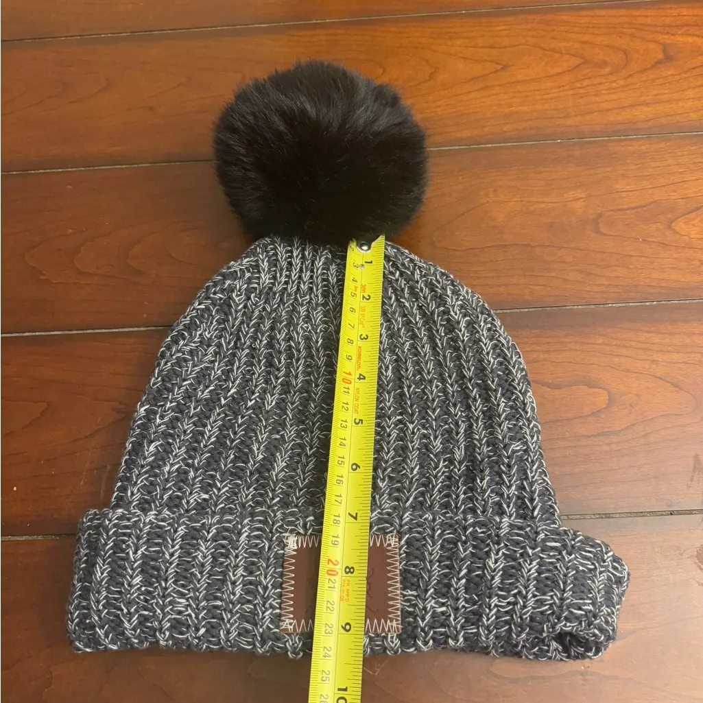 Love Your‎ Melon Cuffed Knit Beanie with Pom - Image 4