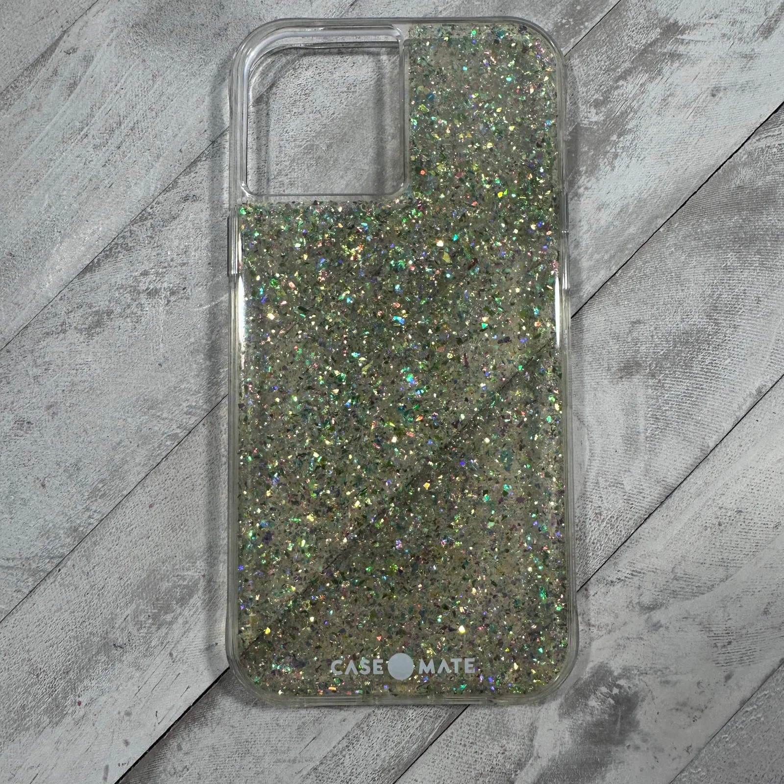 iPhone‎ 12 Pro Max Slim Case by Casemate, Twinkle Confetti: NWT in box Silver - Image 3