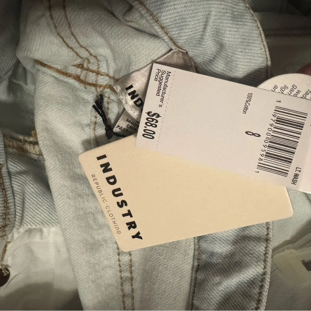 Women's Light Blue Denim Skirt Size 8 - Image 4