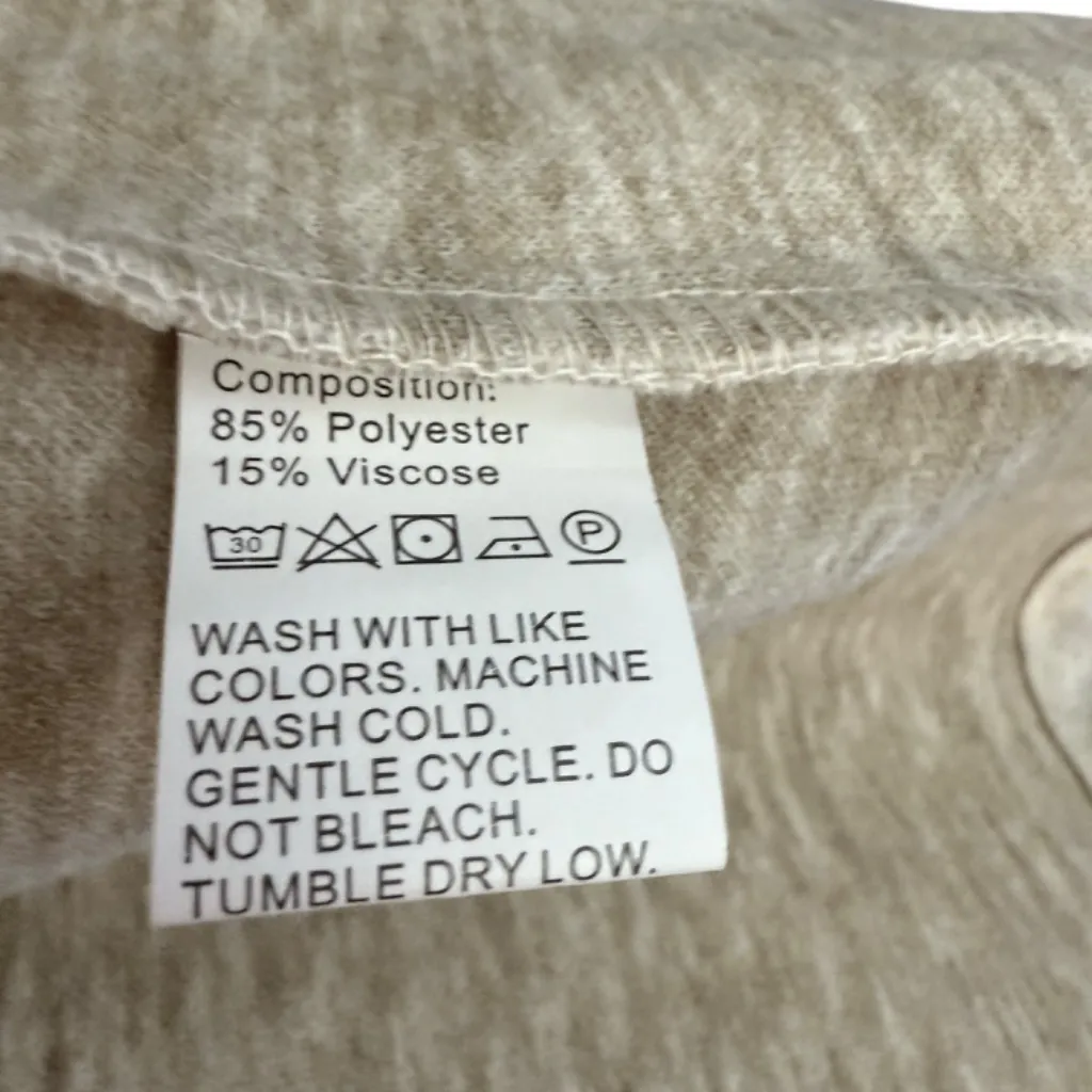 NWT Pretty Garden Cream Pea‎ Coat Sz L White Size L - Image 9