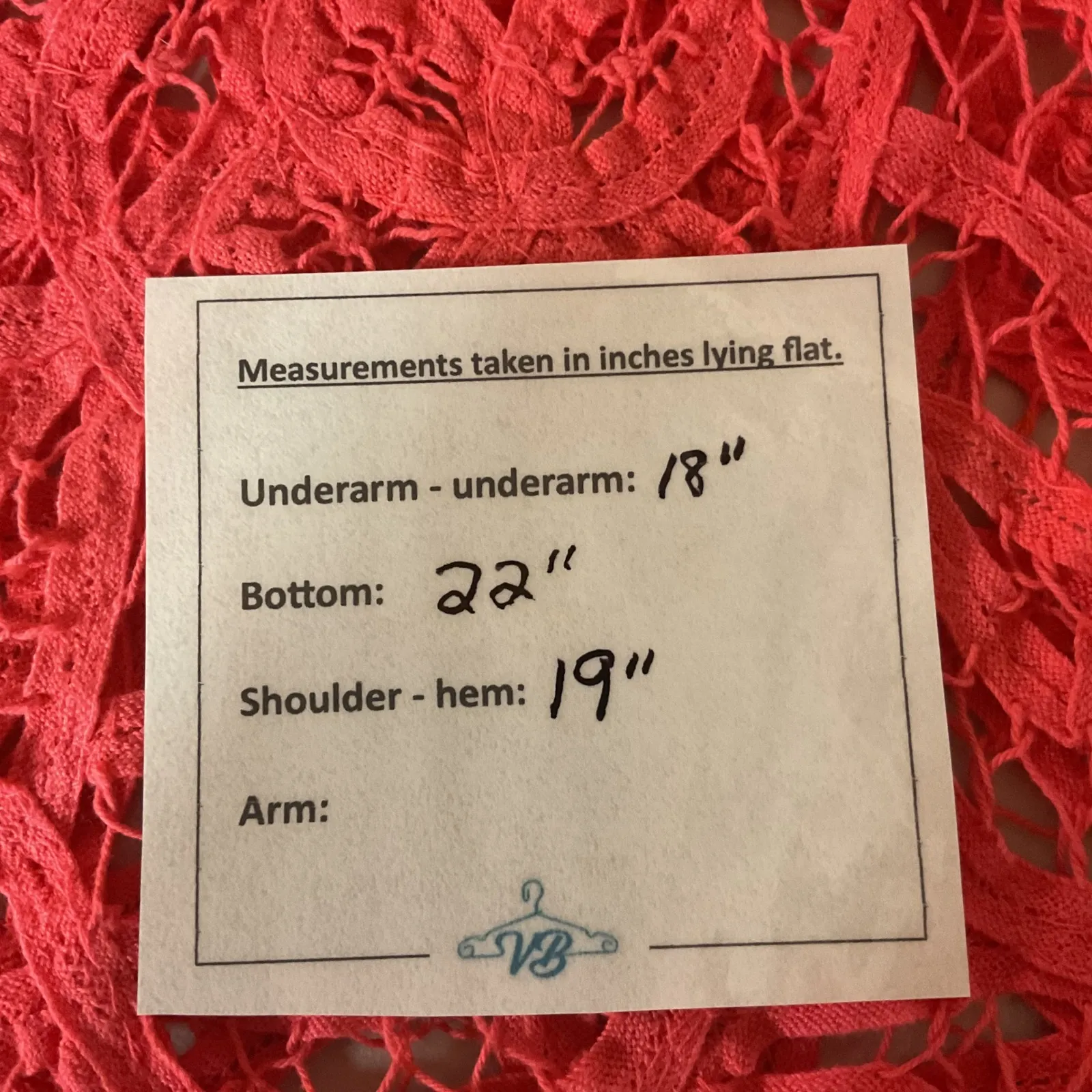 verty Women's Sleeveless Open Work Lace Layering Tank Cami Cropped Top Sz M / L - Image 7