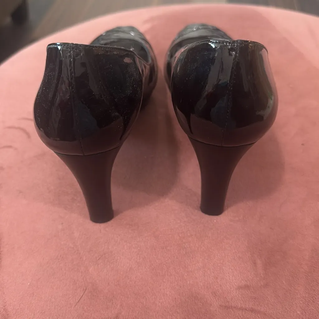 Stuart Weitzman Peep Toe He'll - Image 5