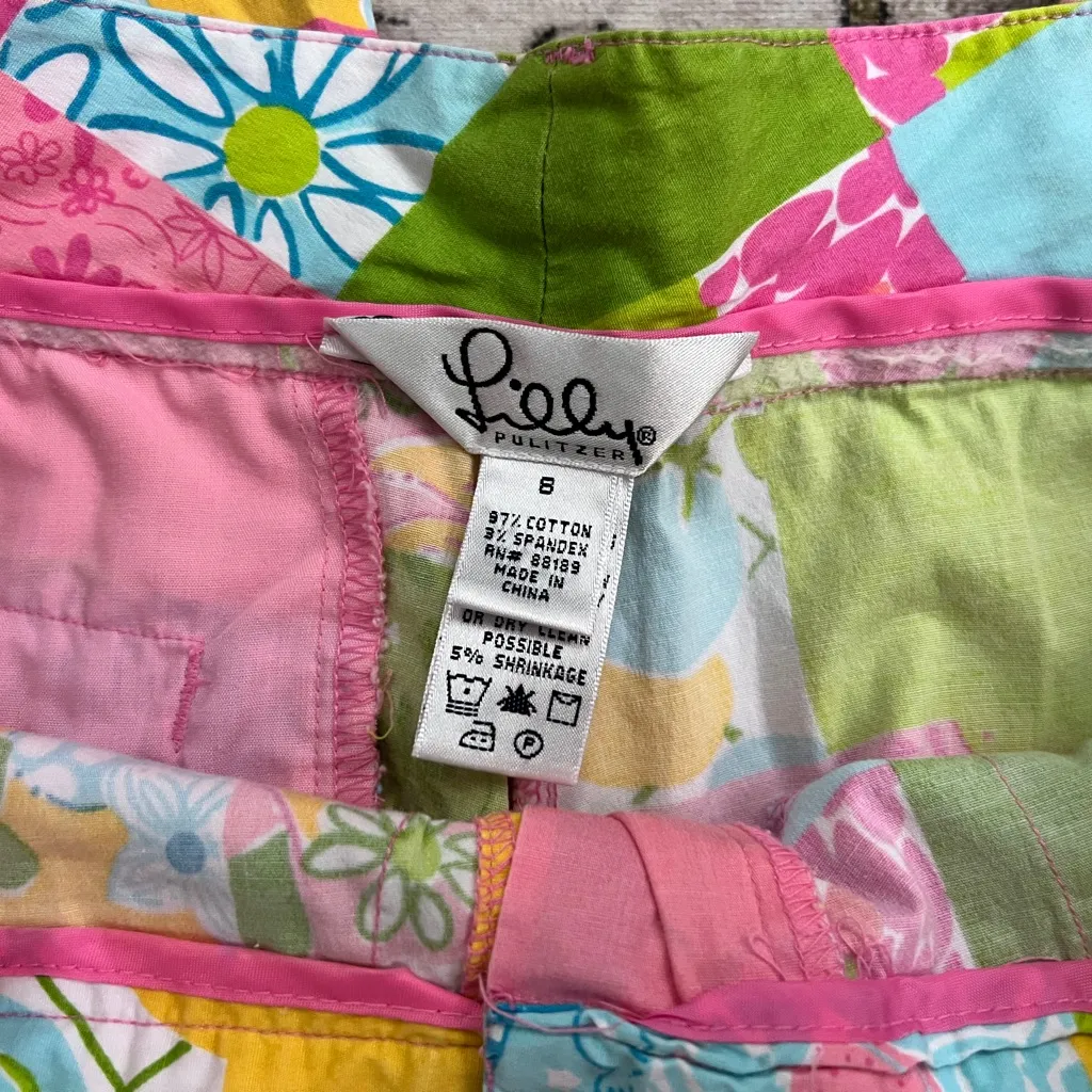 Vintage Lilly Pulitzer Cropped Pants - Image 10