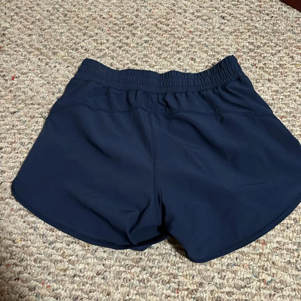 Orangetheory Fitness OTF Navy Blue Running Shorts Lined- Size XS - Image 9