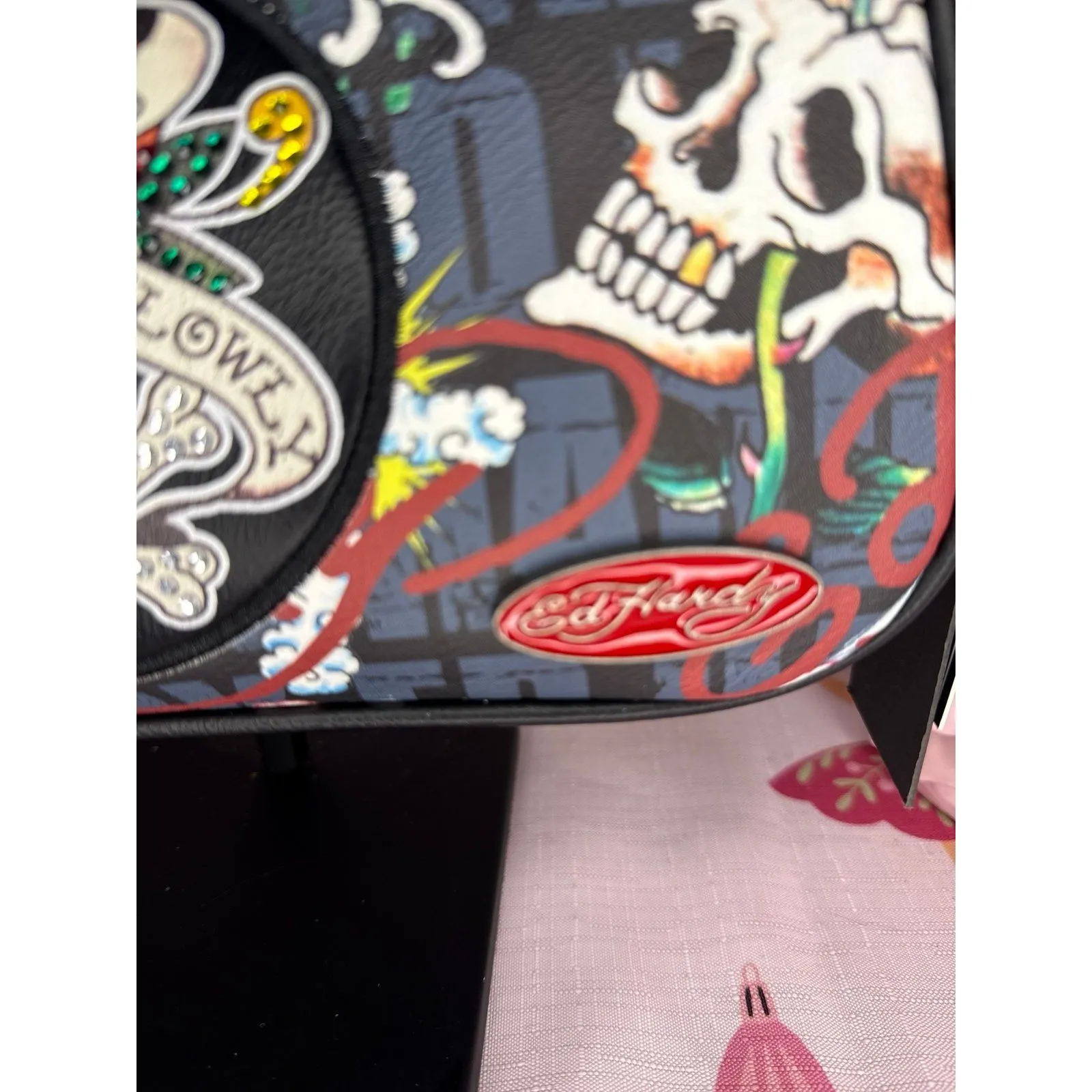 NWT Ed Hardy Tattoo Shoulder Bag - Image 4