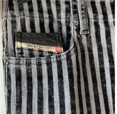 Diesel Stripe Jeans - Image 7