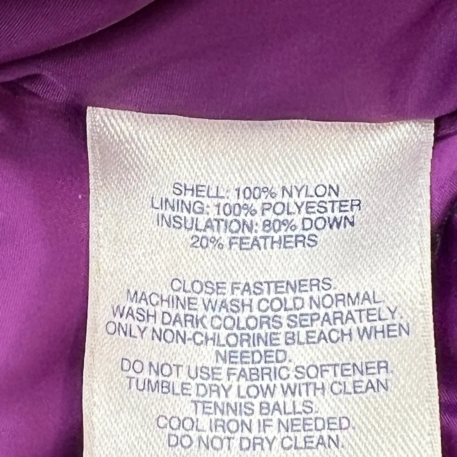 Lands End Down Quilted Puffer Jacket Hooded Black - Image 8