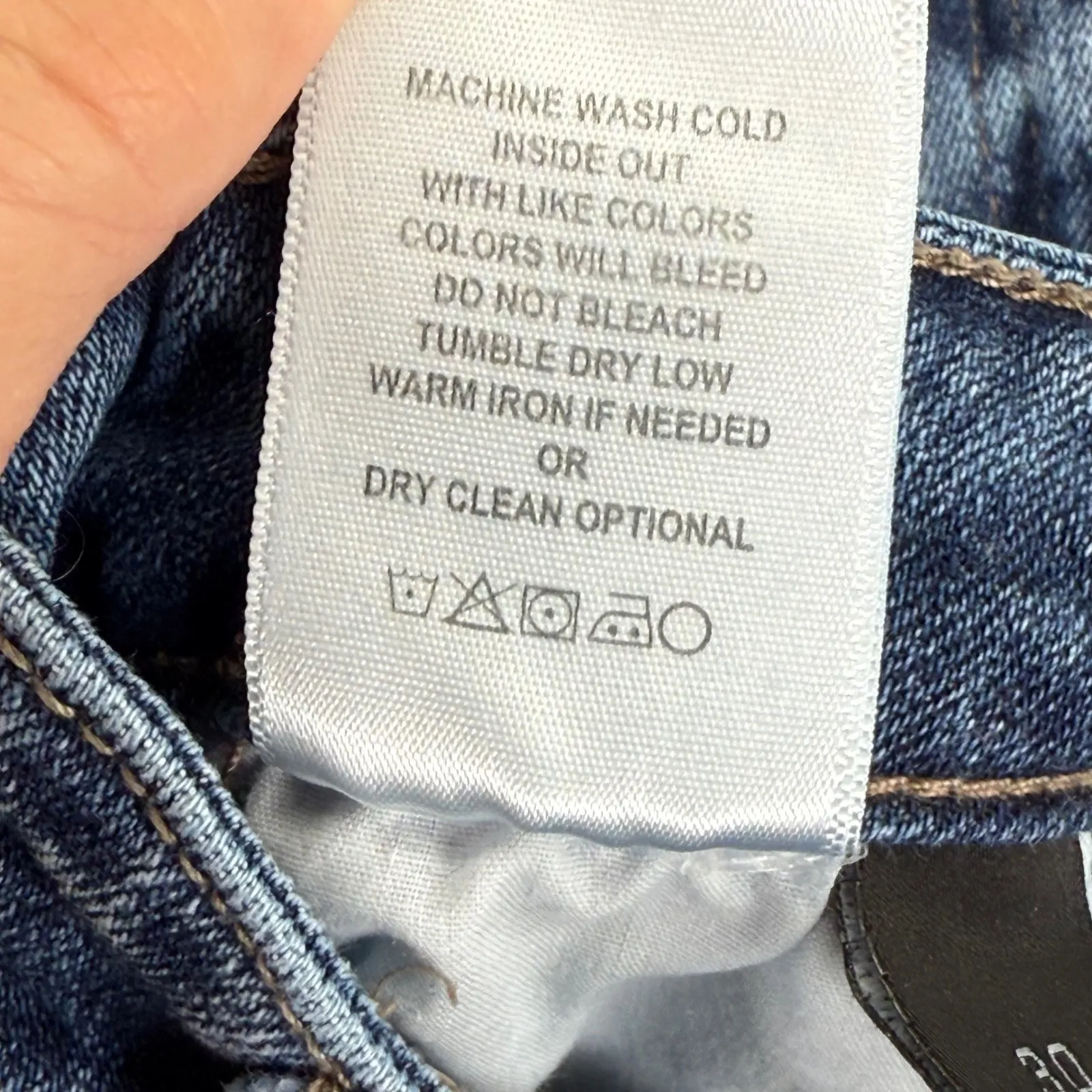 Flying Monkey Womens Size‎ 30 Distressed High Rise Straight Leg Jeans Denim - Image 10