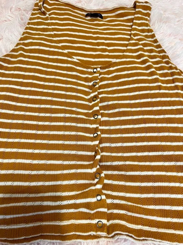 American Eagle striped tank top - Image 2