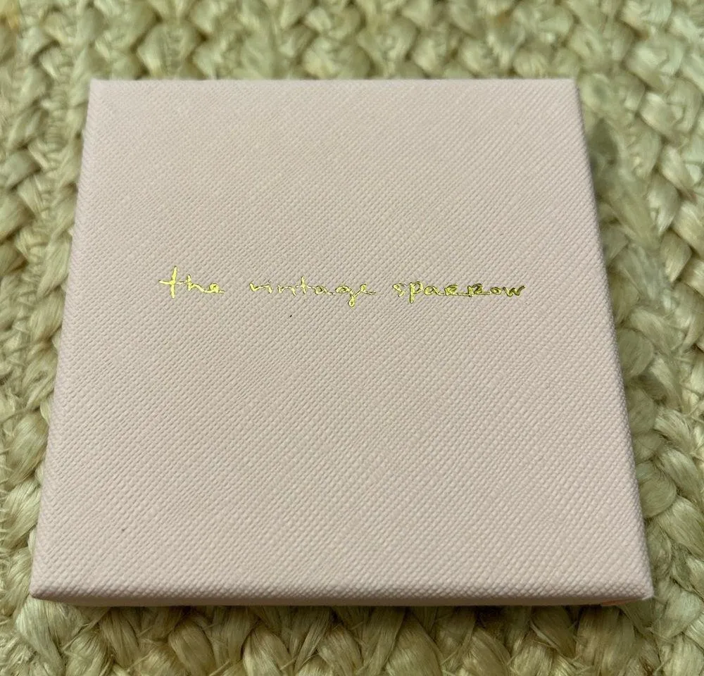 The Vintage Sparrow Boxed Silvertone Inspirational Message Love Necklace Silver - Image 6