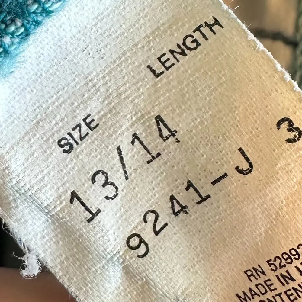 Jordache Basics Teal Bold Retro 90s Skinny Pants Jeans Y2K Classic Size 28 Women - Image 9