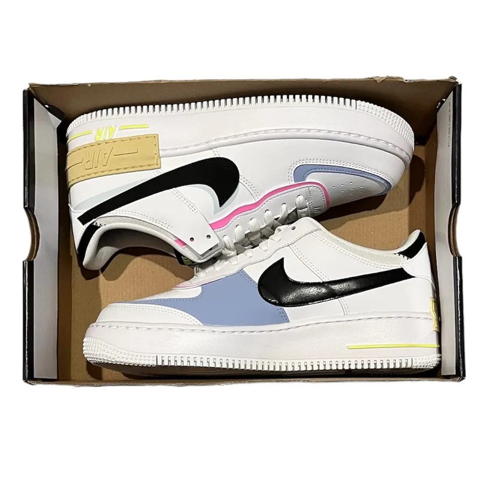 NEW Nike Women’s Air Force 1 Shadow size 11.5 White - Image 13