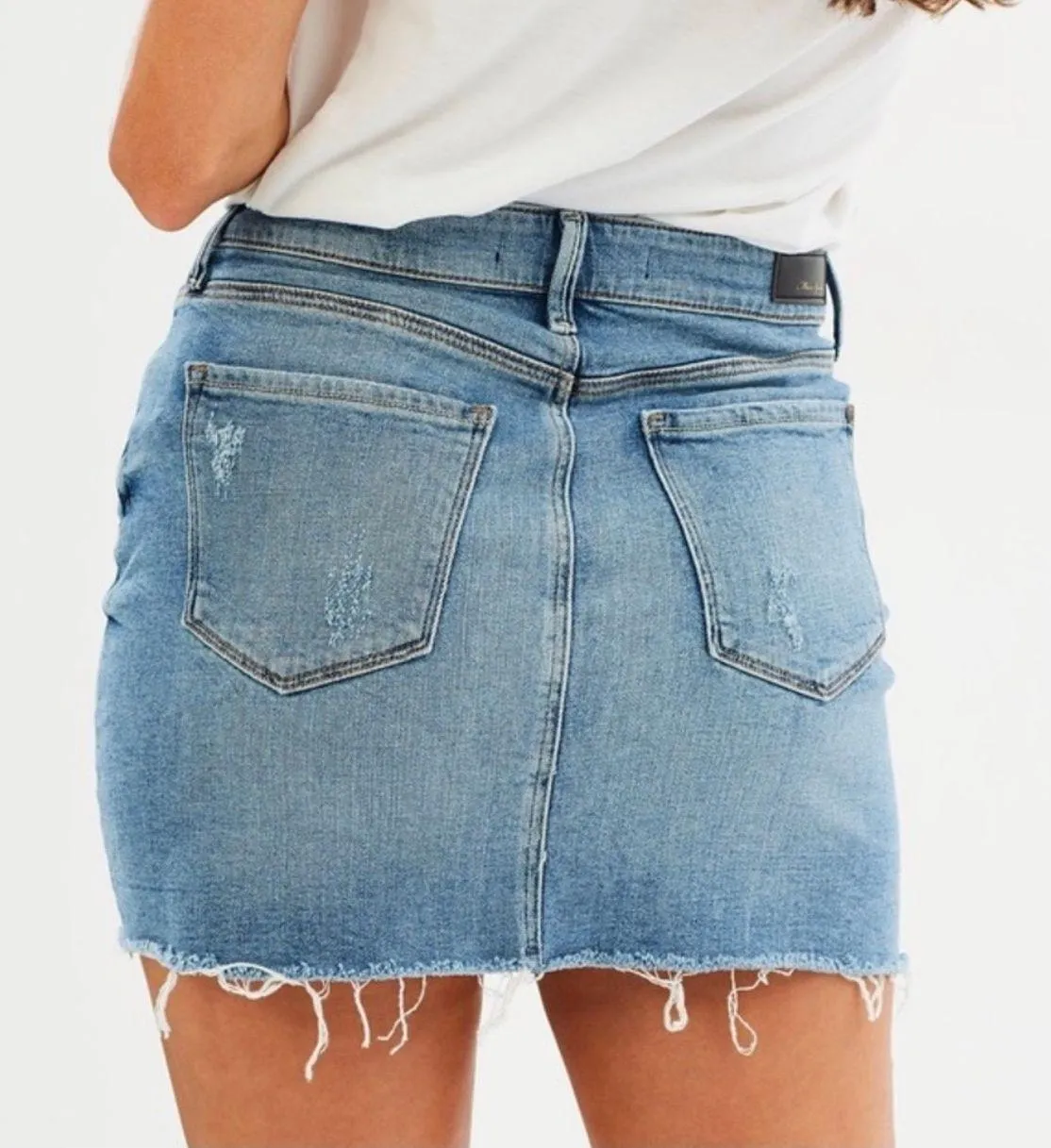 Denim Skirt Blue Size XS - Image 2