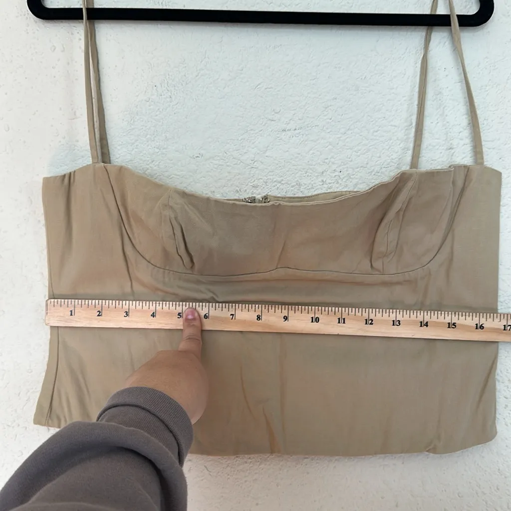 HOUSE‎ OF CB 'Audette' Camel Structured Corset NWOT size XL - Image 8