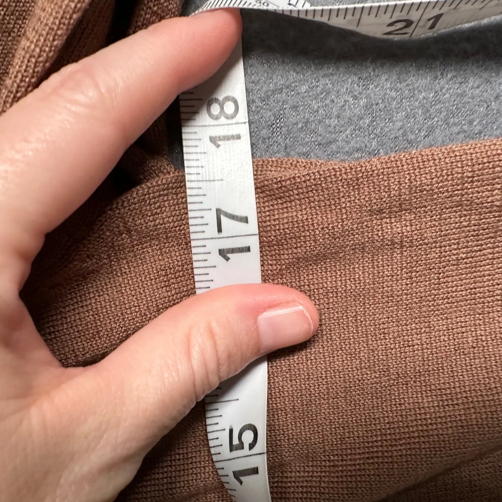 J Crew Wool Turtleneck Sweater Womens L Rich Brown 100% Merino Wool Long Sleeve - Image 8