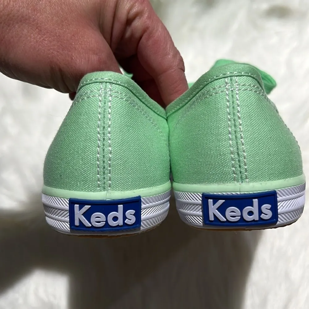 Keds Champion Originals Sneakers Lime Green / White WF534828 Size 7.5.  B76 - Image 6