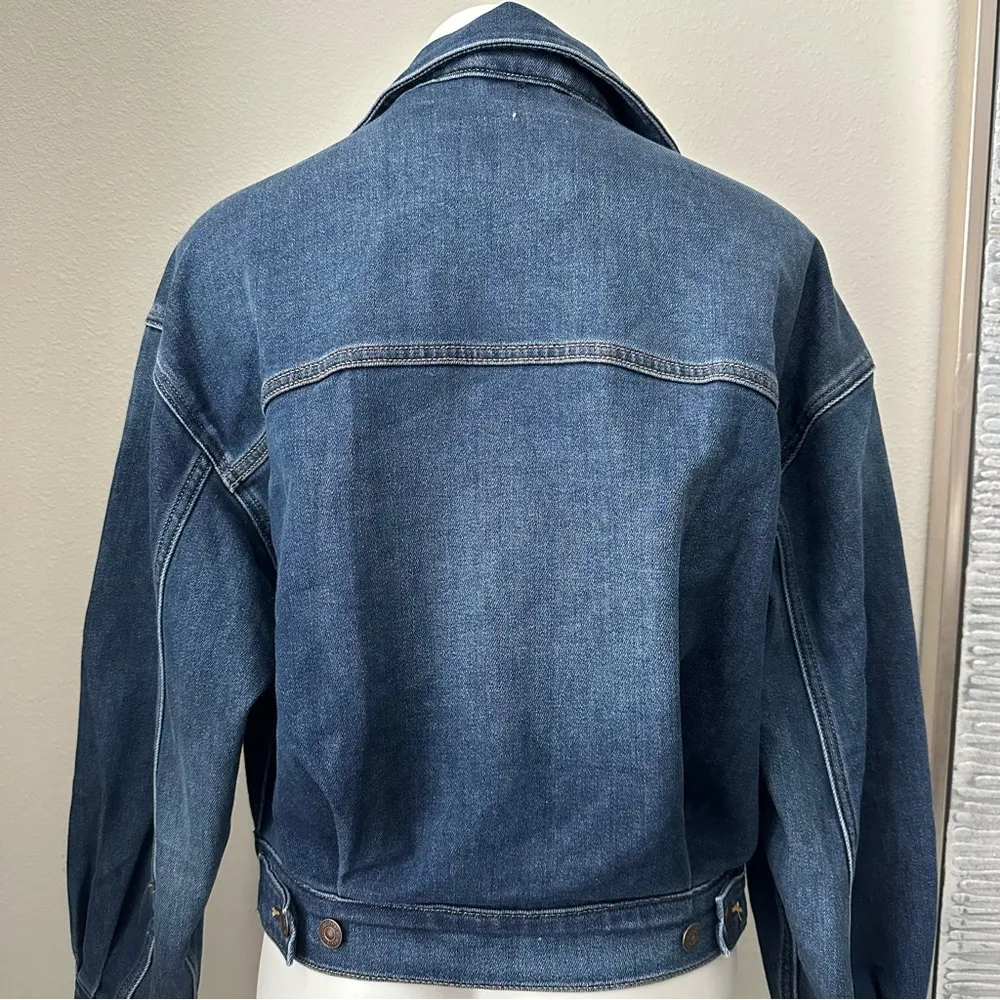 Women’s Baby Bubble Trucker Jacket Size S - Image 6