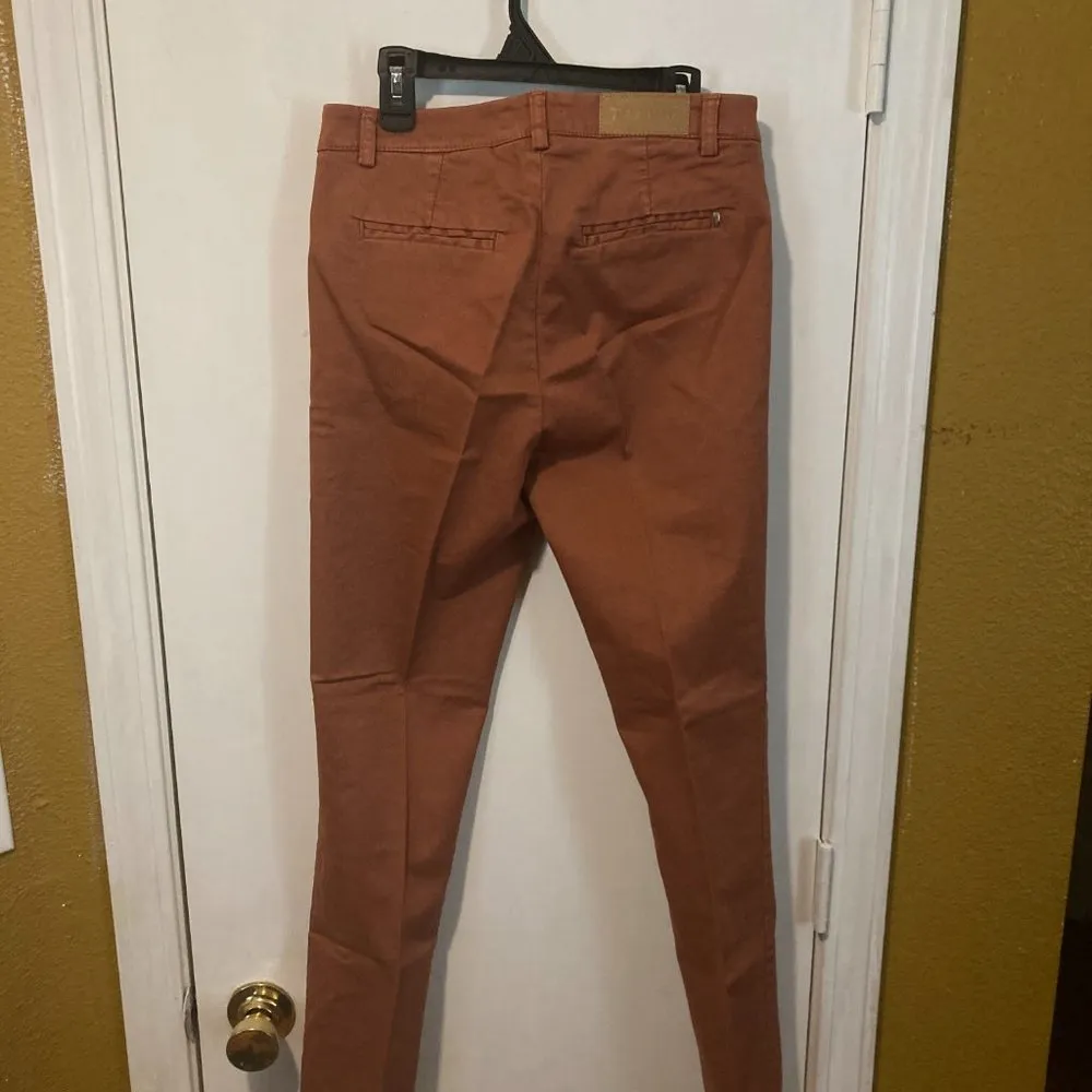 Toy G. women's size 40 IT (roughly US small) stretchy cuffed programming chinos - Image 3