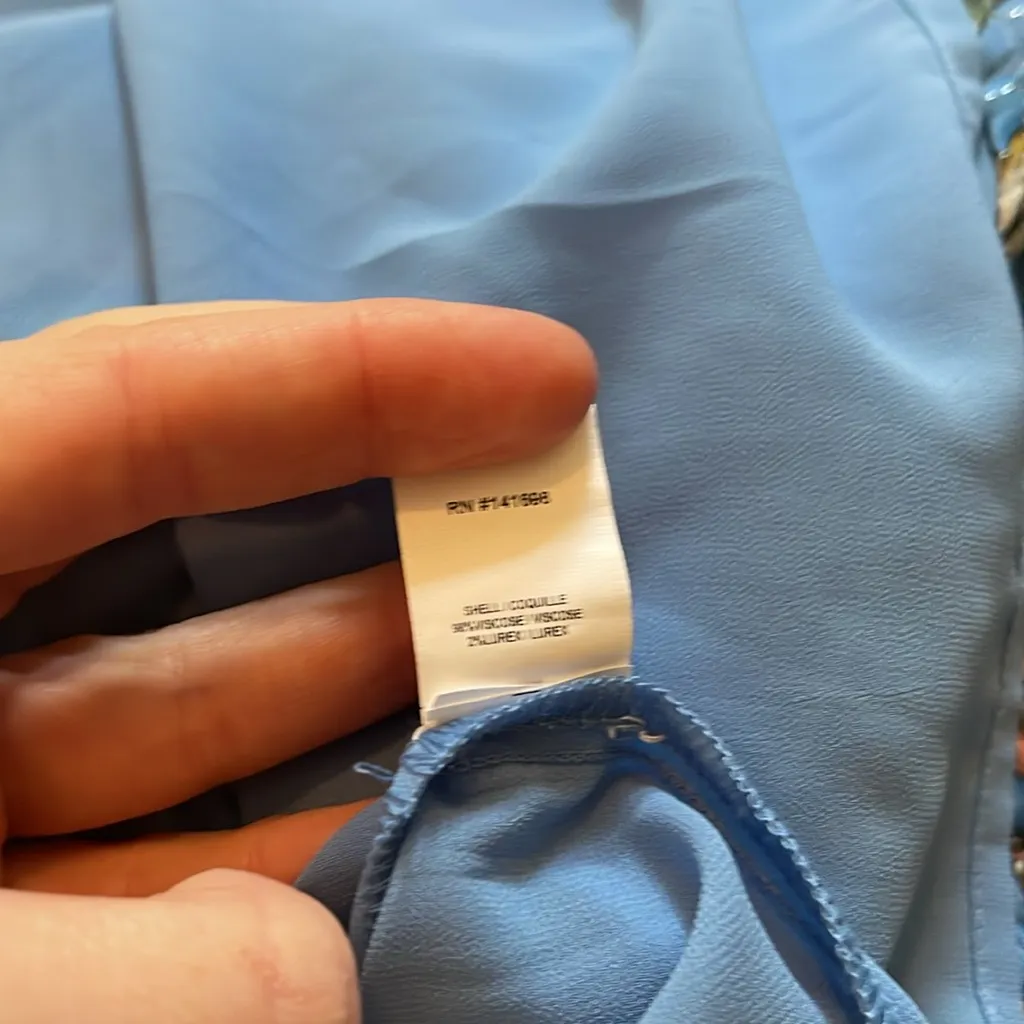 Ramy Brook Womens  Hamilton Mini Dress Blue‎ XS - Image 9