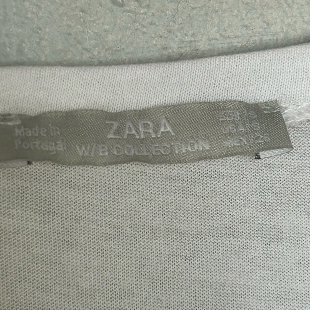 Zara White Graphic Tee - Stronger Than Ever - Image 4