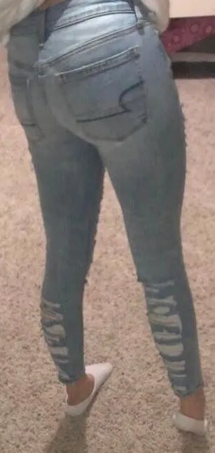 American Eagle Outfitters Ripped Jeans  - Image 2