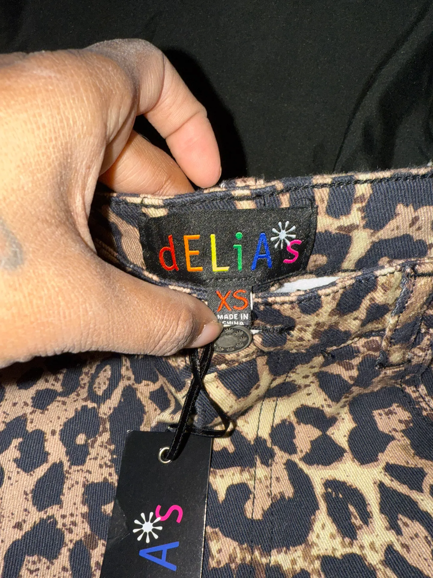 Delia’s Leopard Print Pants - Image 4