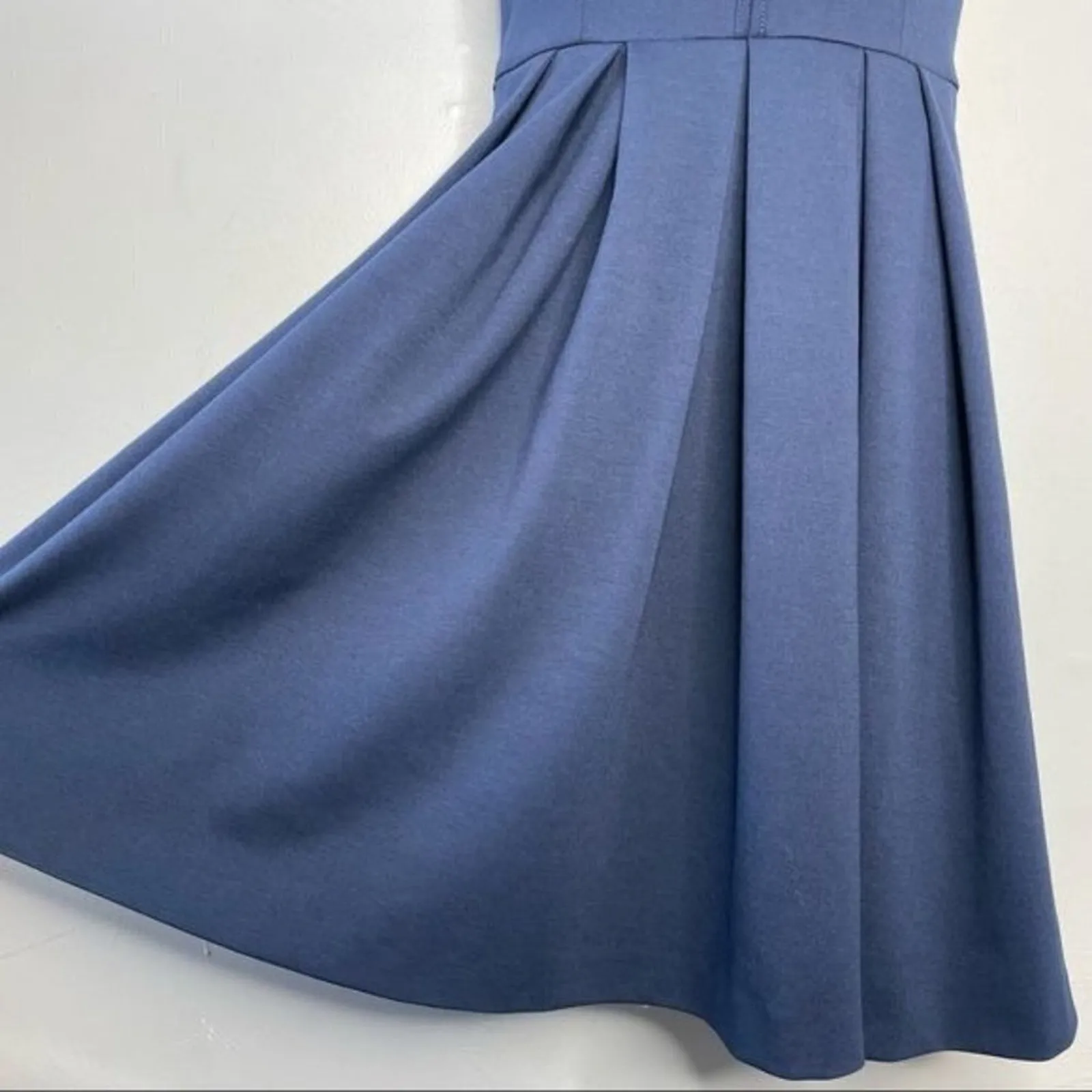 REBECCA TAYLOR Dress Womens Size 2 Fit & Flare Feminine Nautical Party Holiday - Image 4