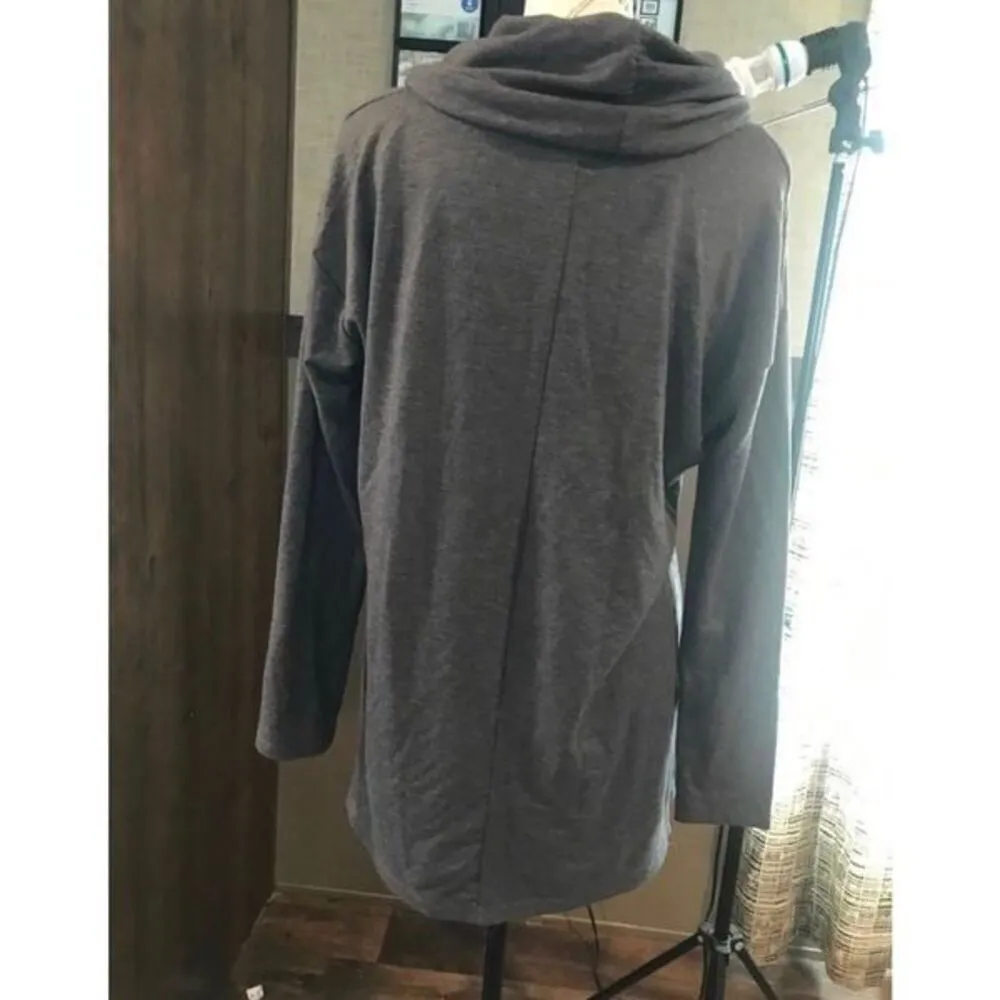 Saint John's Bay Active Gray Tunic Women's Small - Image 6