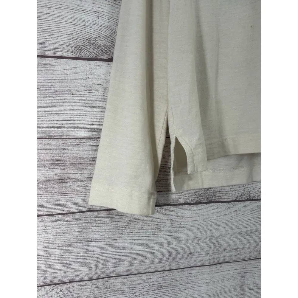 Faherty Sunwashed Organic Cotton Slub Long Sleeve Tee Shirt SZ XS - Image 6