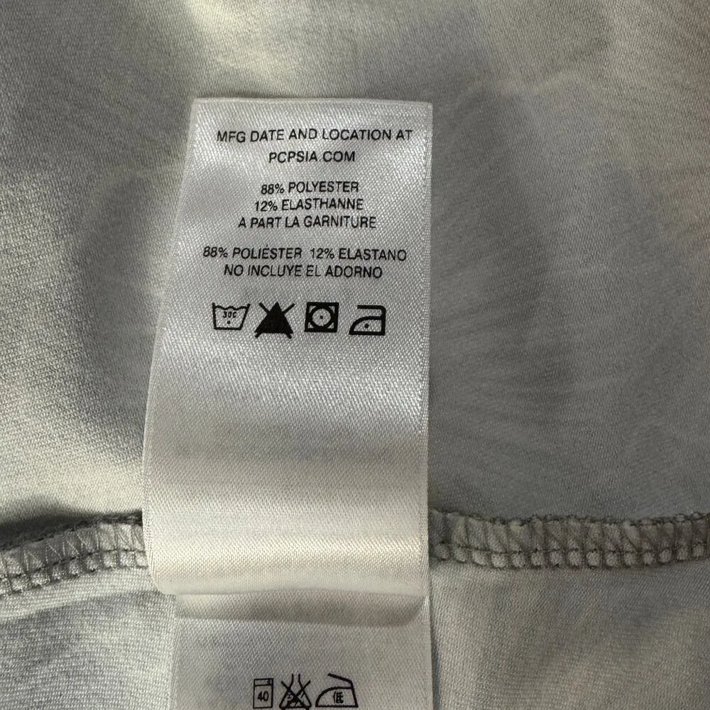 Patagonia Medium Morning Glory Dress Floral Stretch Cross-Back Straps Scoop Neck - Image 9