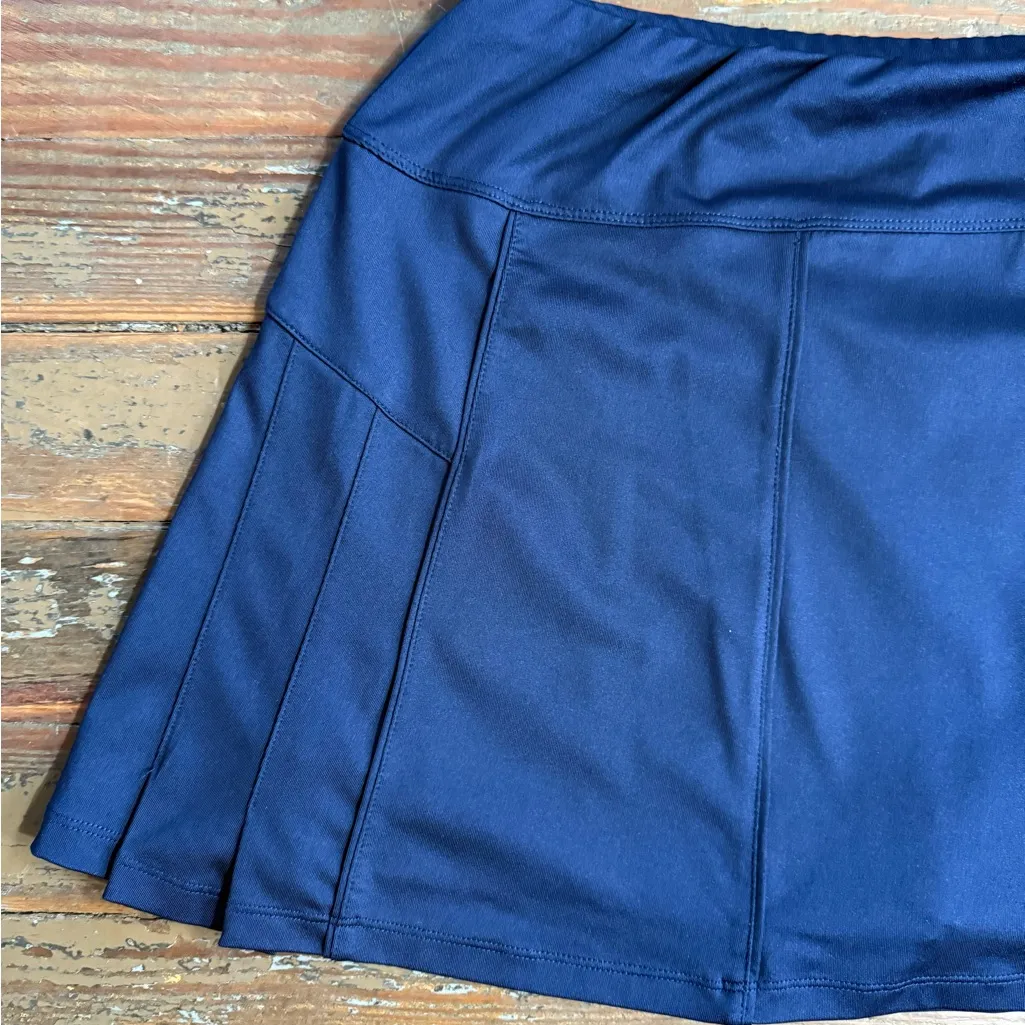 Tail Navy Blue Pleated Atheltic Schoolgirl Style Tennis Skort ~ Size XL 💚🍄 - Image 2