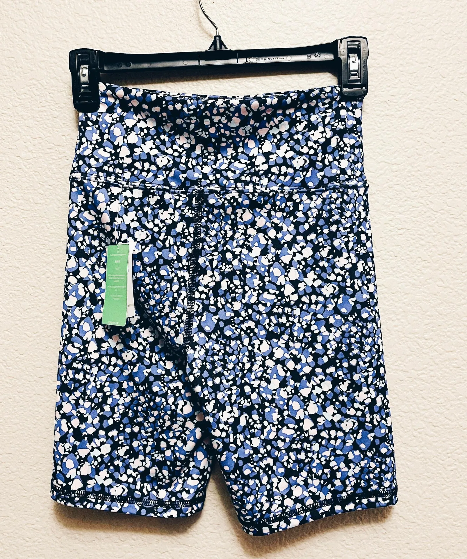 Forever 21 Blue Flower Biker Shorts - Image 3