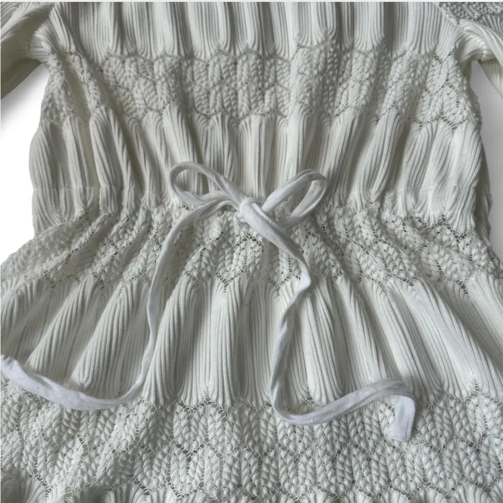 Free People Fire Island knit peasant blouse - Image 5