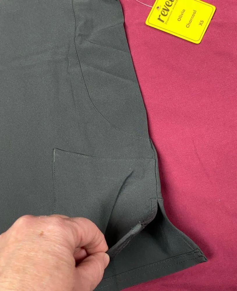 Revel Premium Stretch Black Fitted V - Image 5