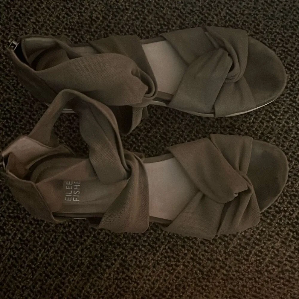 ✨Eileen Fisher Zanya Mesh Sneaker Grey Sz 7.5 Sandals✨ - Image 5