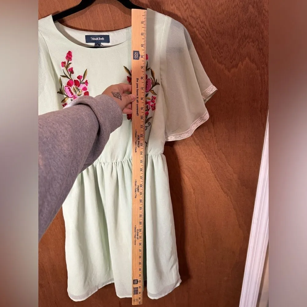 ModCloth‎ Mint Emulate Ethereal Dress Size S - Image 12