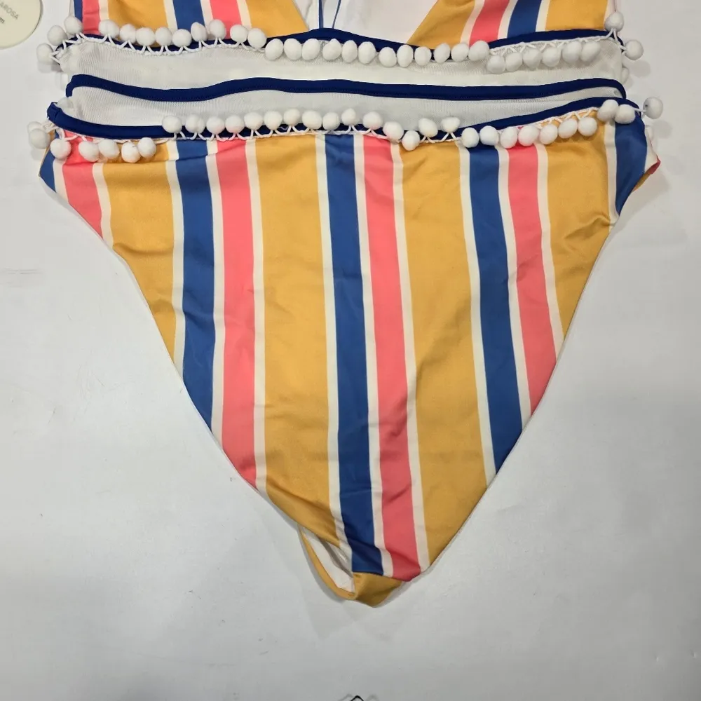 Tularosa  Evia One Piece in Seventies Stripe - Image 8