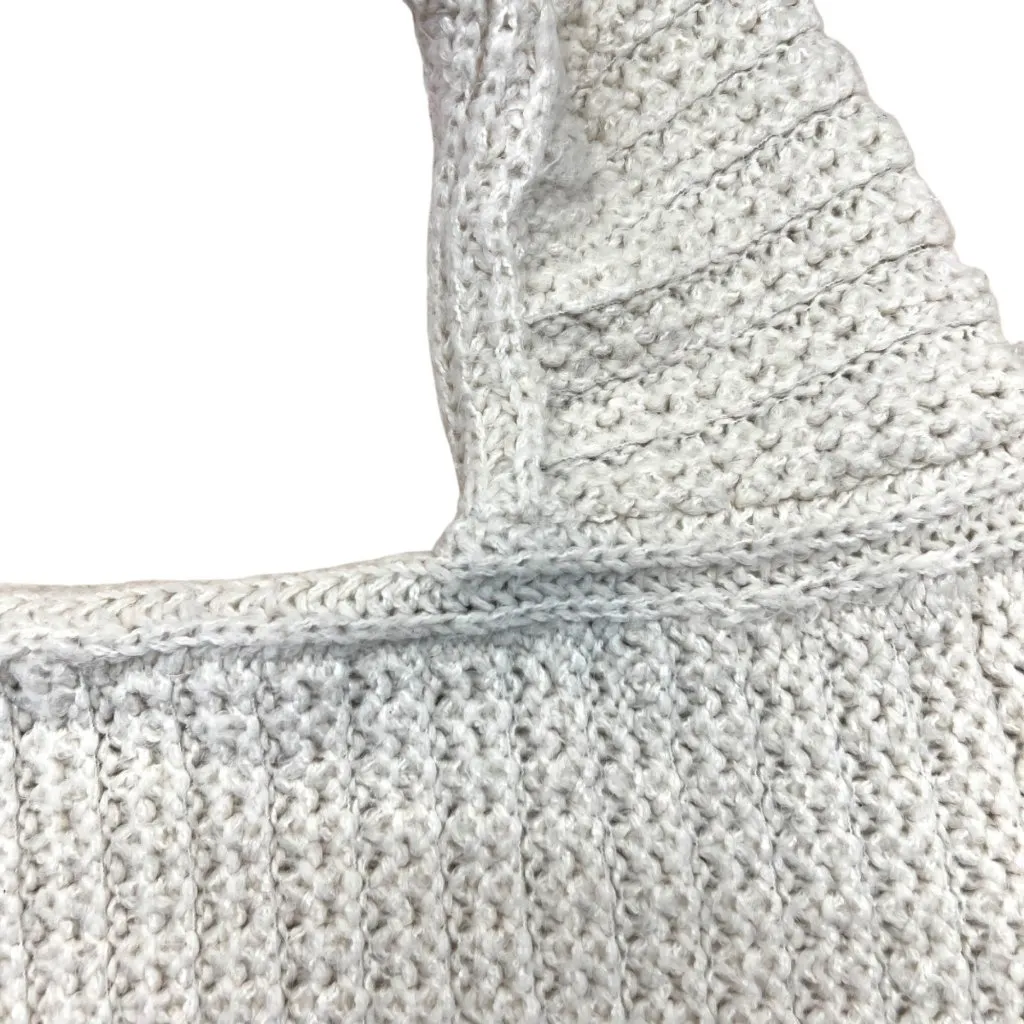 Gentle Fawn Chunky V-Neck Sweater Cream Size XS - Image 7