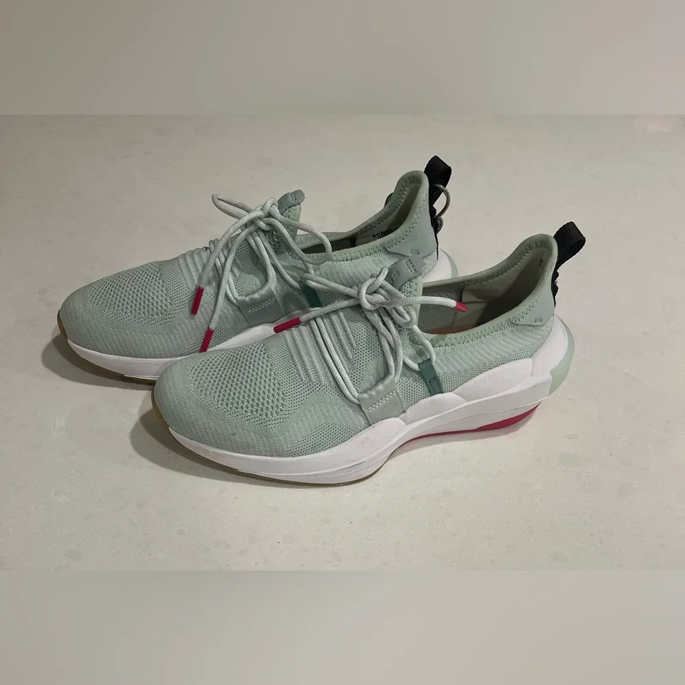 Sorel Explorer Defy Low Women's Size 9.5 Sea Sprite Green‎ Sneakers New - Image 8