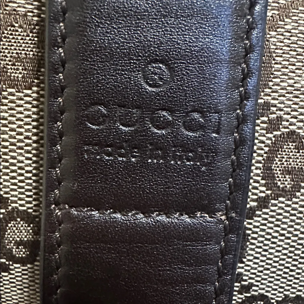 Gucci Canvas Monogram Tote Bag - Image 3