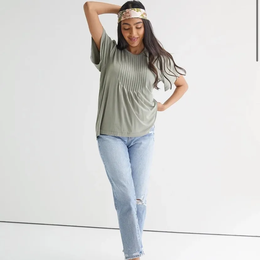 🤍DownEast Sage Green Top - Image 3